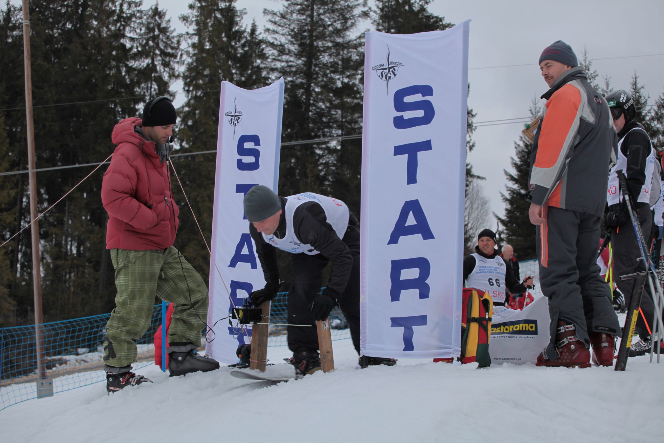 Na starcie slalomu giganta – XXIV OMNG – Jurgów 2013