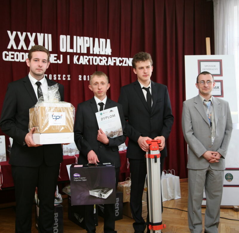 Stowarzyszenie Geodetów Polskich » XXXVII Olimpiada Wiedzy Geodezyjnej