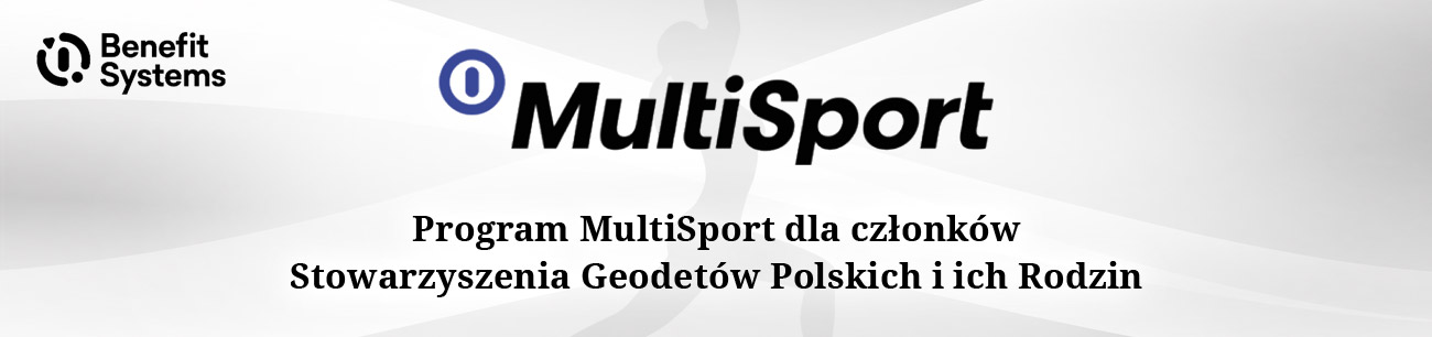 Program MultiSport dla członków Stowarzyszenia Geodetów Polskich i&nbsp;ich Rodzin